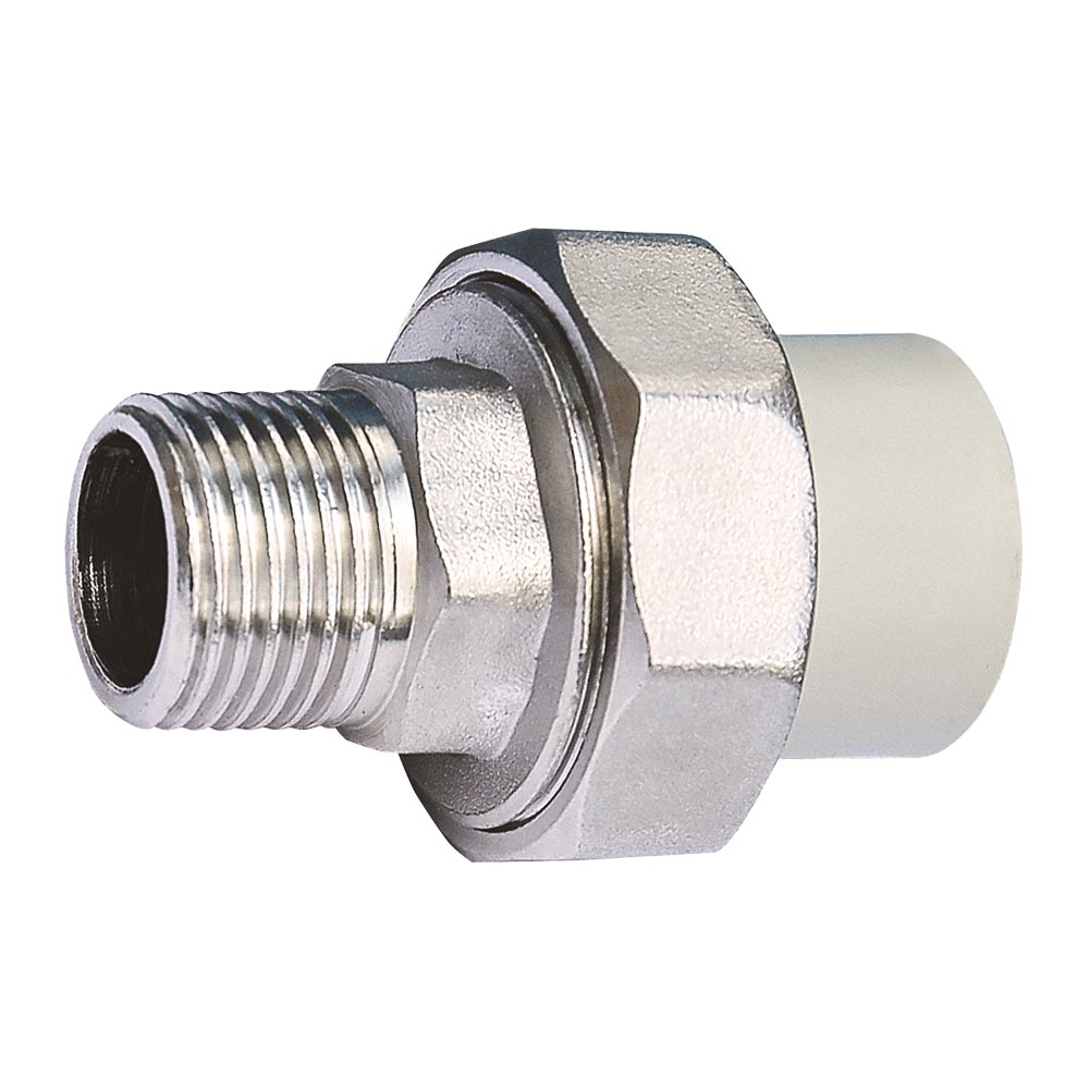 Муфта розбірна зовн. різьба (металева) PPR 25х3/4" LIGHT 1018 VSPLAST